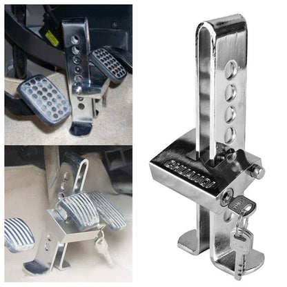 Bloqueo Total™ - Pedal Anti-Robo de Acero Inoxidable