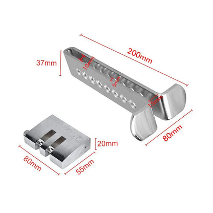 Bloqueo Total™ - Pedal Anti-Robo de Acero Inoxidable