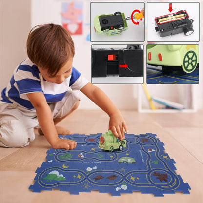 Pista de Autos Didáctico - PuzzleRacer™