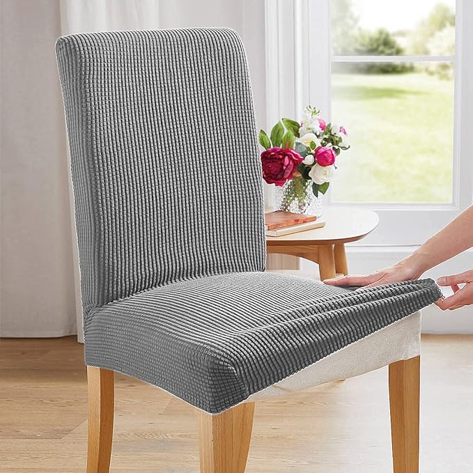 JUEGO 4 FUNDAS PARA SILLAS