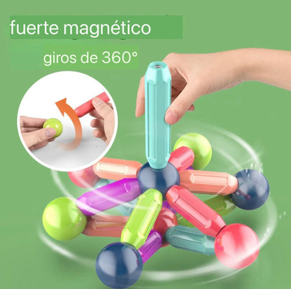 Set de Construcciòn Magnetico 36 piezas - Montessori®