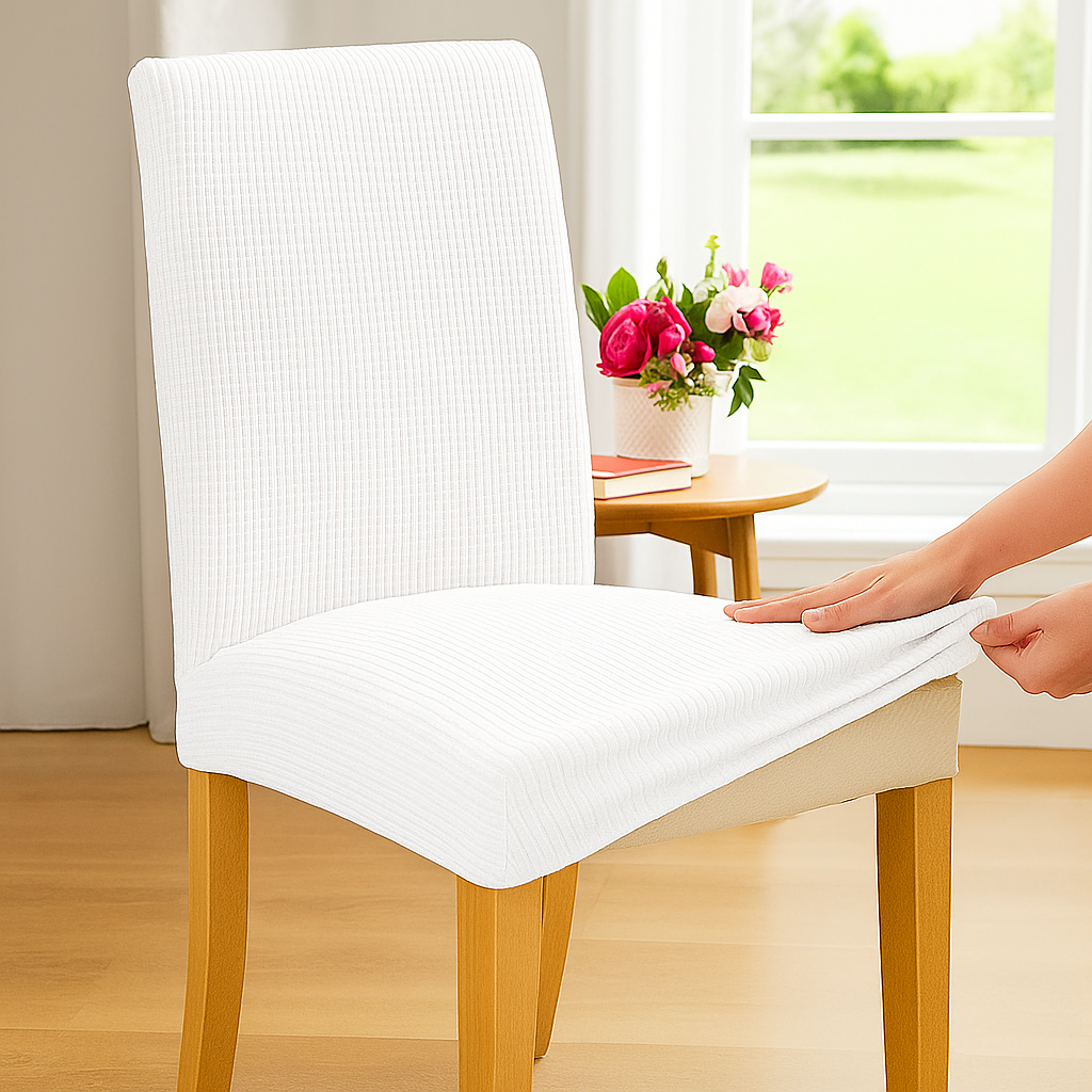 JUEGO 4 FUNDAS PARA SILLAS