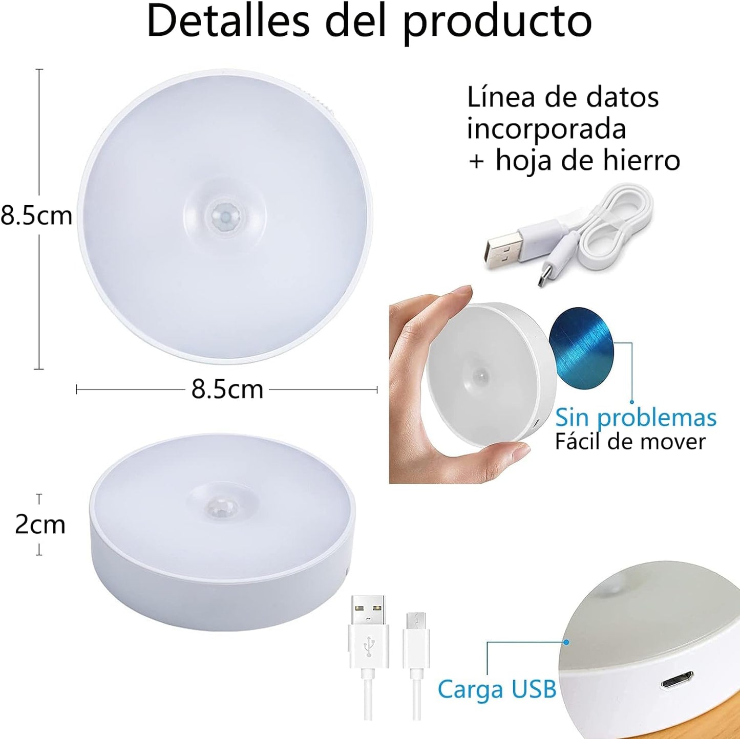 Smart Lamp - 3 unidades Lámpara inteligente