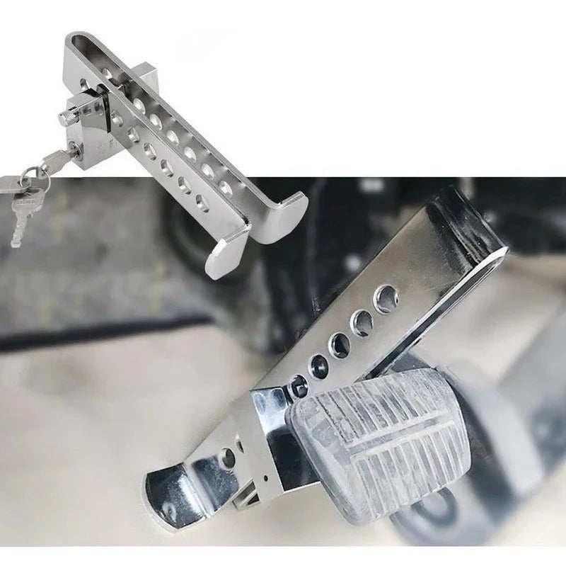Bloqueo Total™ - Pedal Anti-Robo de Acero Inoxidable