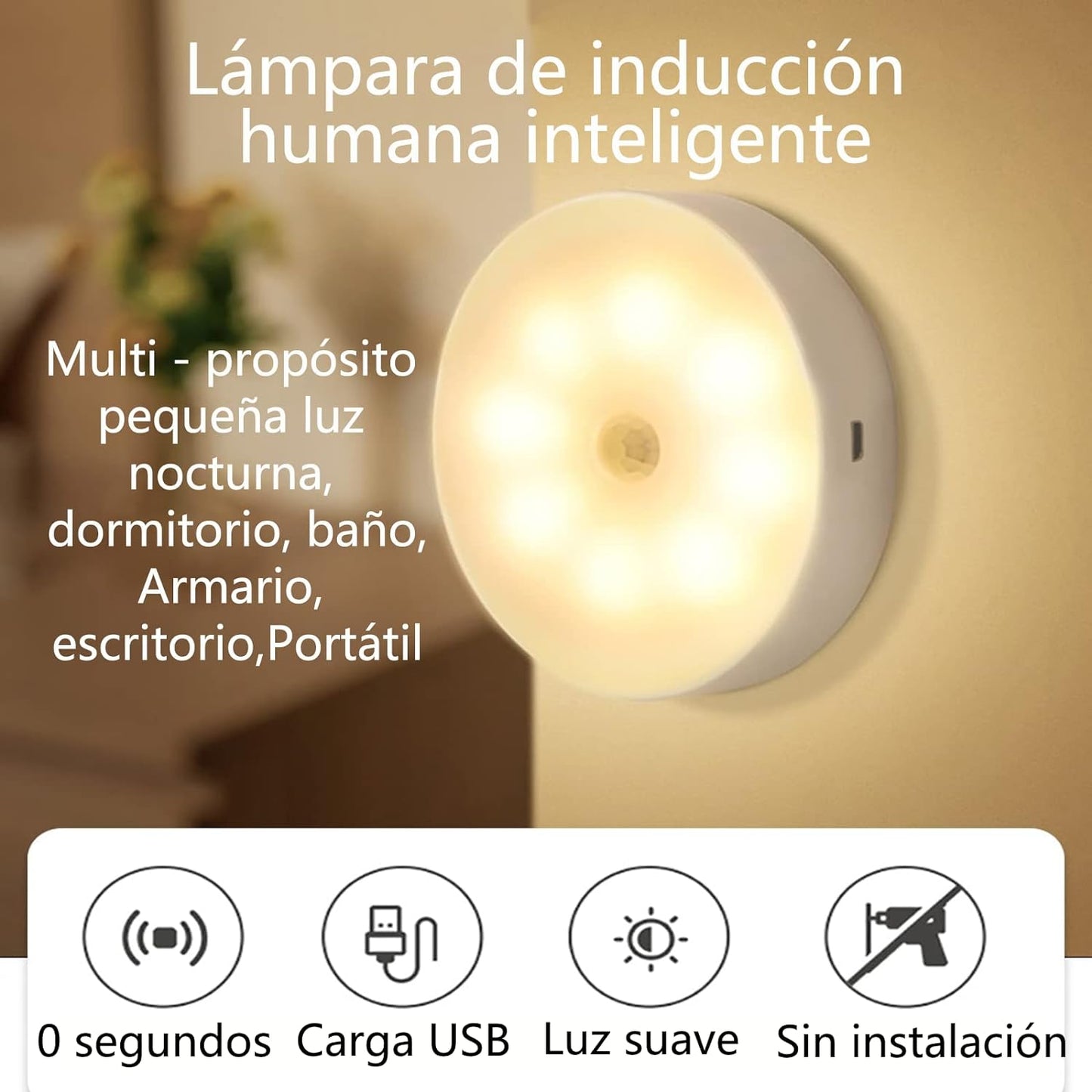 Smart Lamp - 3 unidades Lámpara inteligente