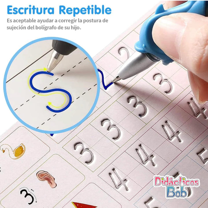 PACK 4 Cuadernos Mágicos Reutilizables - Sank®